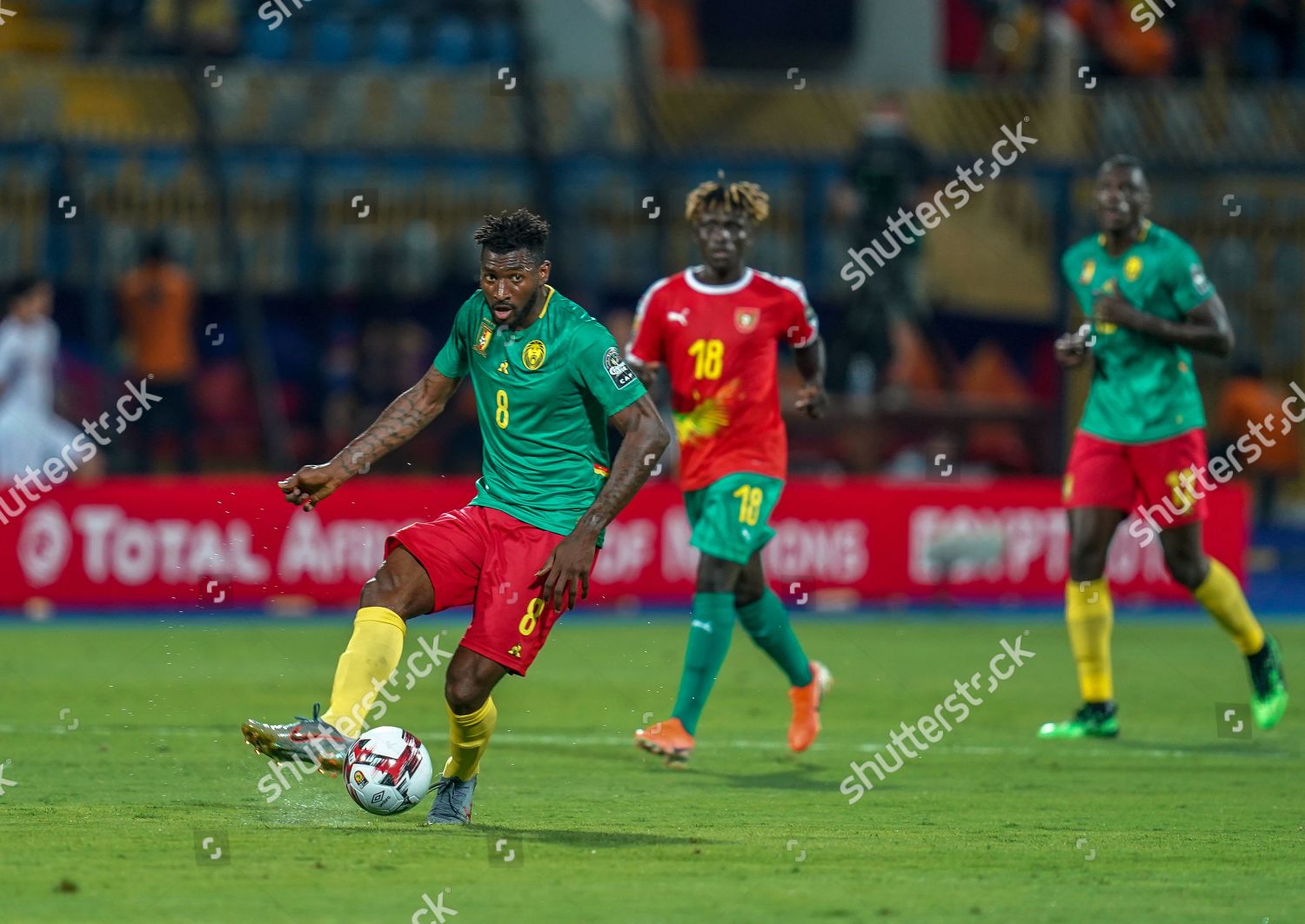 Franck Zambo Anguissa Cameroon During African Cup Editorial Stock Photo Stock Image Shutterstock