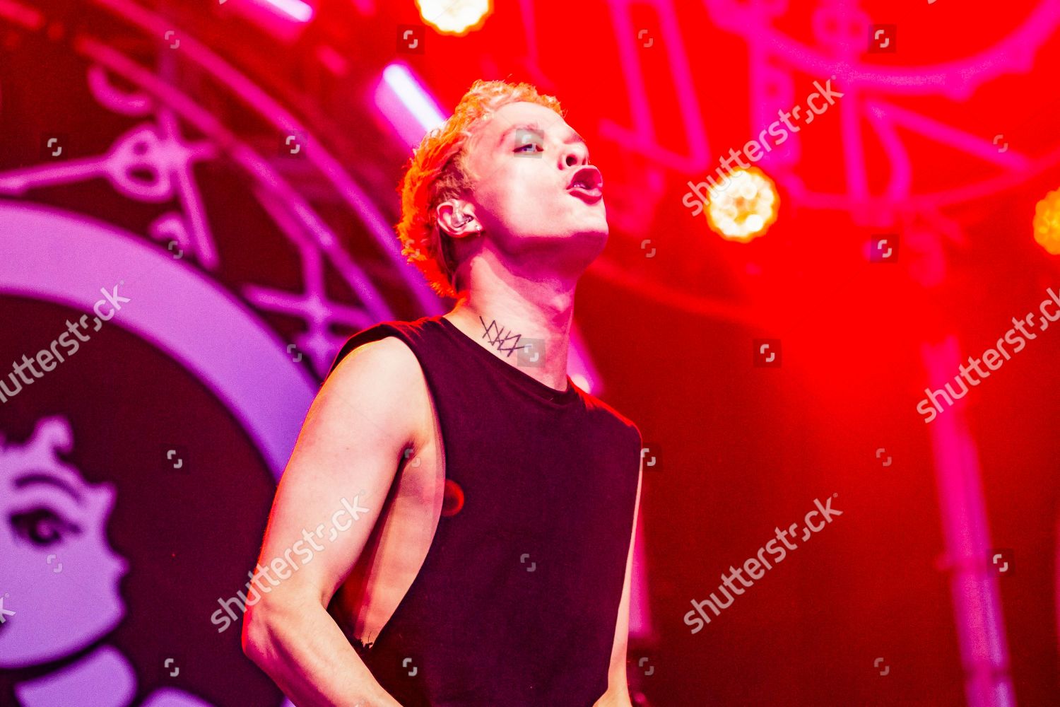 Coldrain Masato David Hayakawa Editorial Stock Photo Stock Image Shutterstock