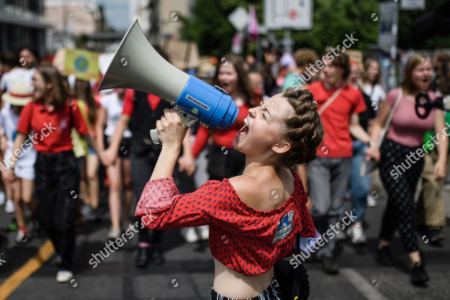 Fridays Future Activist Clara Mayer C Shouts Editorial Stock Photo Stock Image Shutterstock