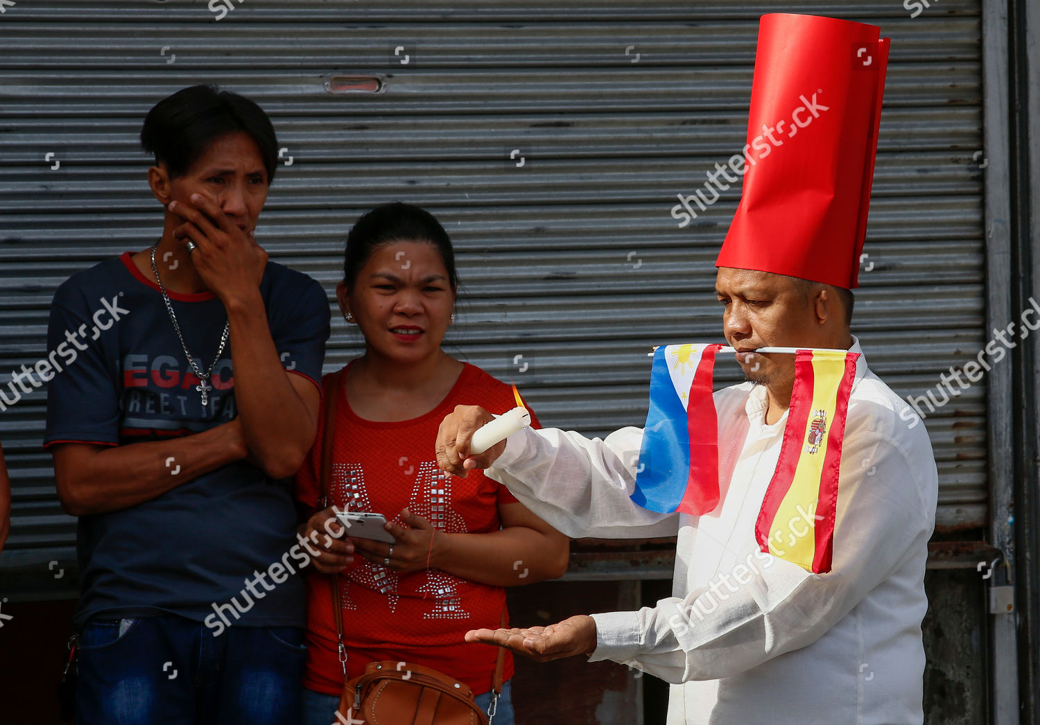 Filipino Nicolas Aca Jr R Who Editorial Stock Photo - Stock Image ...