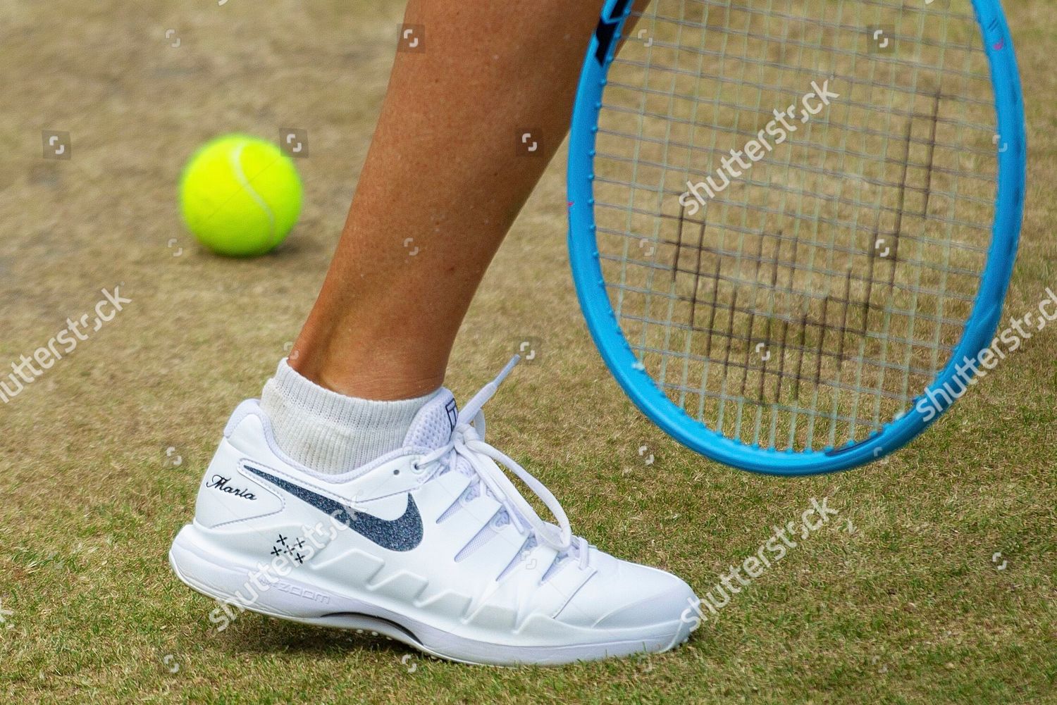 Personalised Tennis Shoe Maria Sharapova Rus Editorial Stock Photo - Stock  Image | Shutterstock