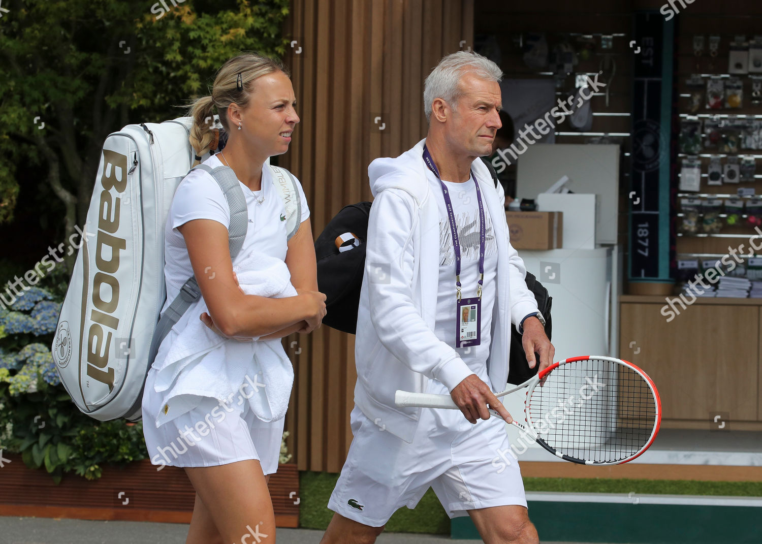 Anett Kontaveit Coach Nigel Sears Editorial Stock Photo - Stock Image |  Shutterstock