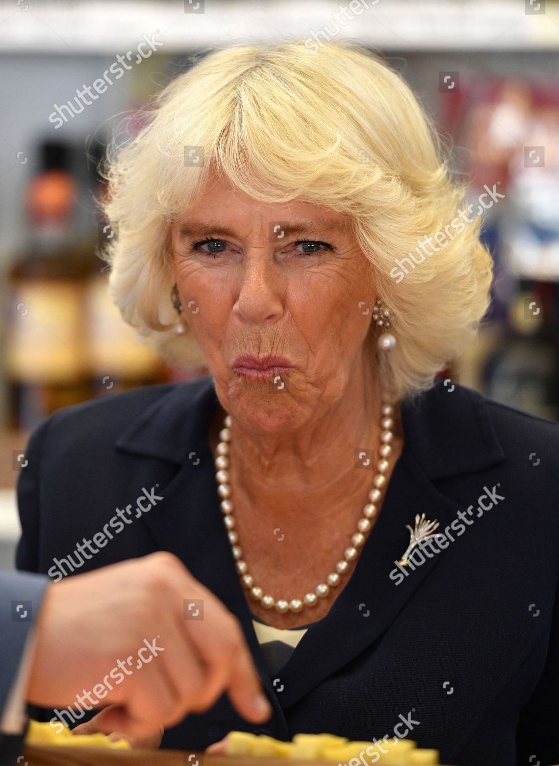 Camilla Duchess Cornwall Visit Carmarthen Market Editorial Stock Photo Stock Image Shutterstock