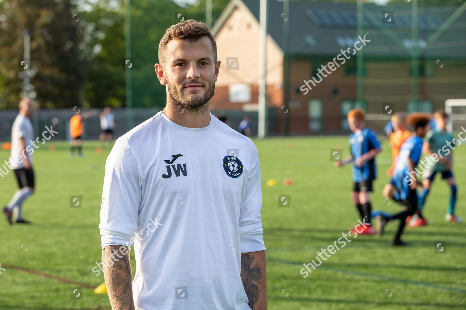 West Hams Jack Wilshere Herts Fa County Editorial Stock Photo