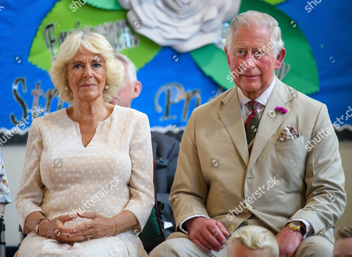 Camilla Duchess Cornwall Prince Charles White Rose Editorial Stock Photo Stock Image Shutterstock