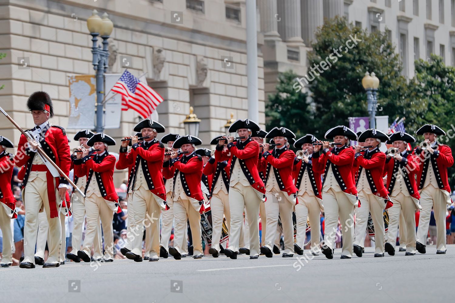 Us Army Old Guard Fife Drum Editorial Stock Photo Stock Image