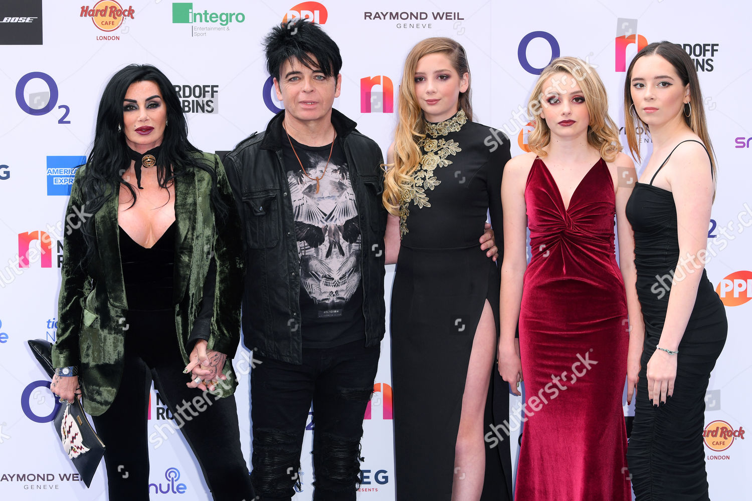 Gemma Oneil Gary Numan Persia Numan Editorial Stock Photo Stock Image