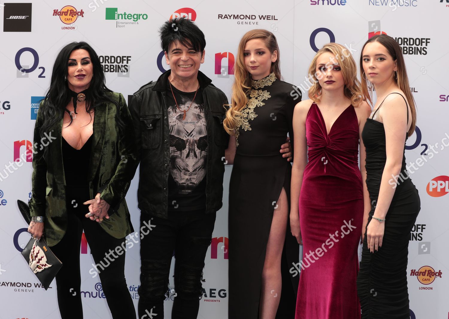 Gemma Oneil Gary Numan Persia Numan Editorial Stock Photo Stock Image