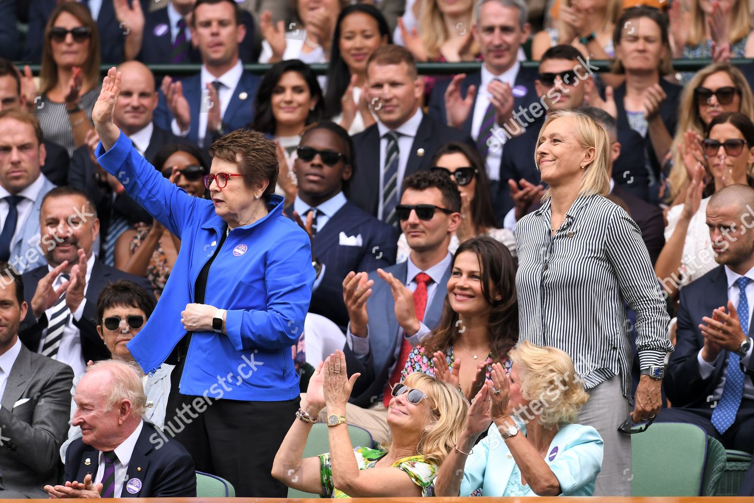 Billie Jean King Martina Navratilova On Editorial Stock Photo - Stock ...