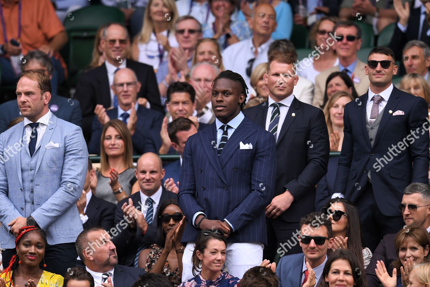 Maro Itoje Dylan Hartley On Centre Court Editorial Stock Photo Stock Image Shutterstock