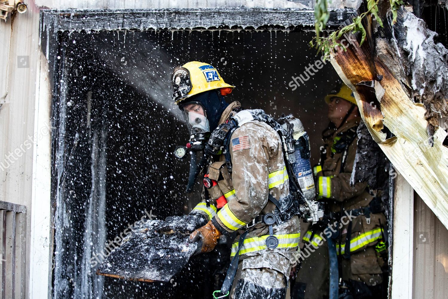 firefighters-put-out-electrical-fire-according-editorial-stock-photo