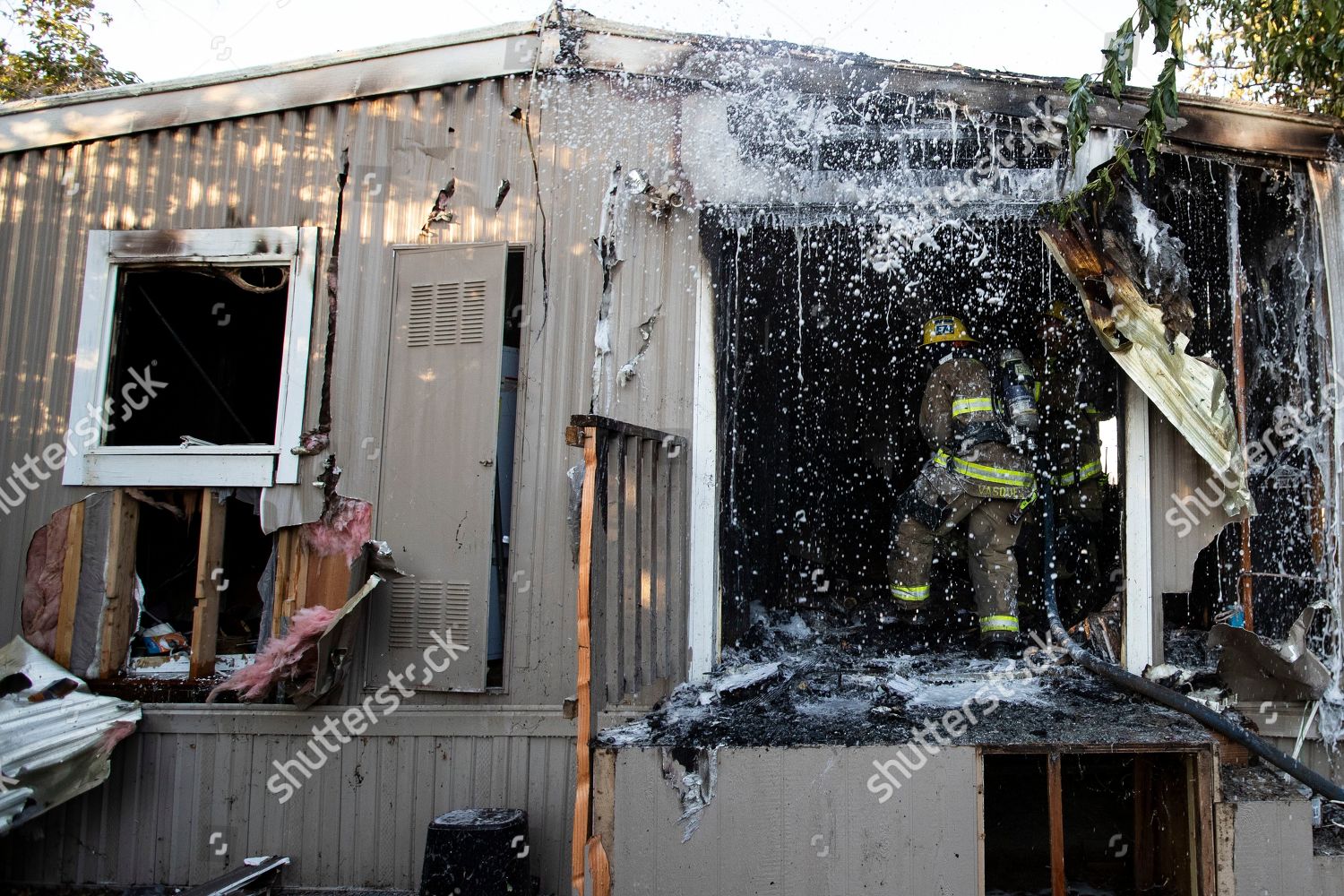 firefighters-put-out-electrical-fire-according-editorial-stock-photo