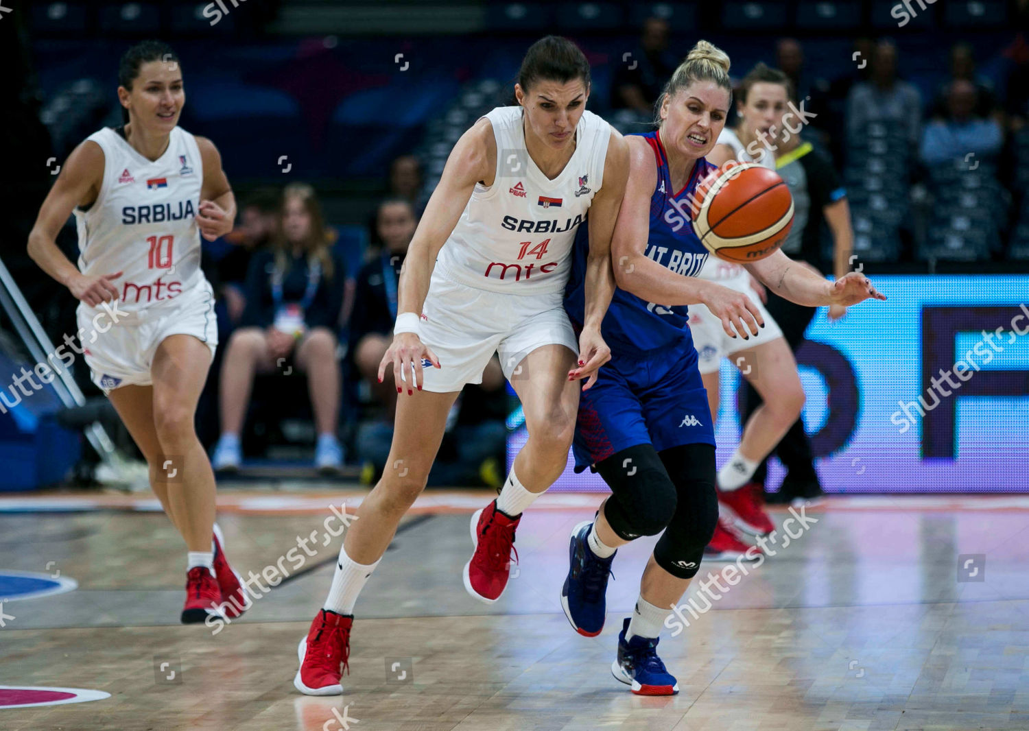 Dragana Stankovic Srb Competes Ball Johannah Editorial Stock Photo ...