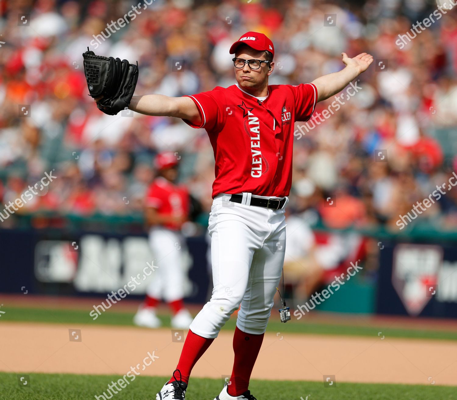 The Miz plays in the MLB Celebrity Softball Game 2019: photos