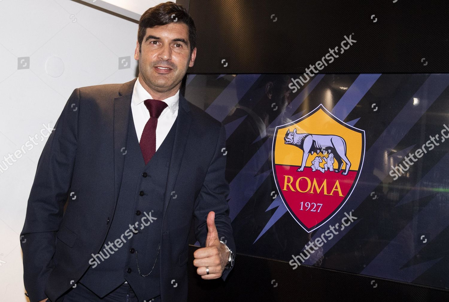 Romas New Head Coach Paulo Fonseca Poses Editorial Stock Photo Stock Image Shutterstock