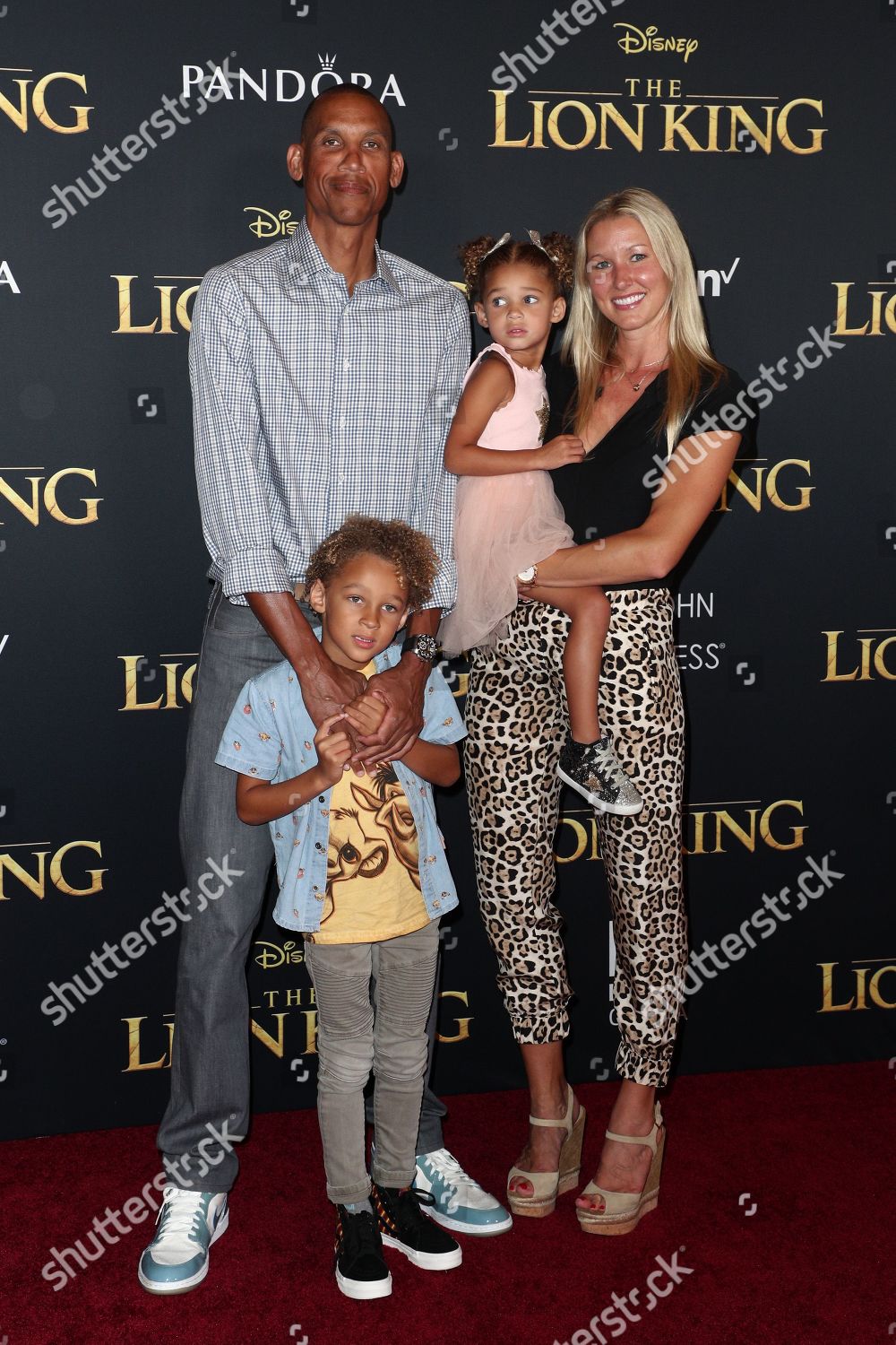 Reggie Miller Laura Laskowski Family Editorial Stock Photo Stock