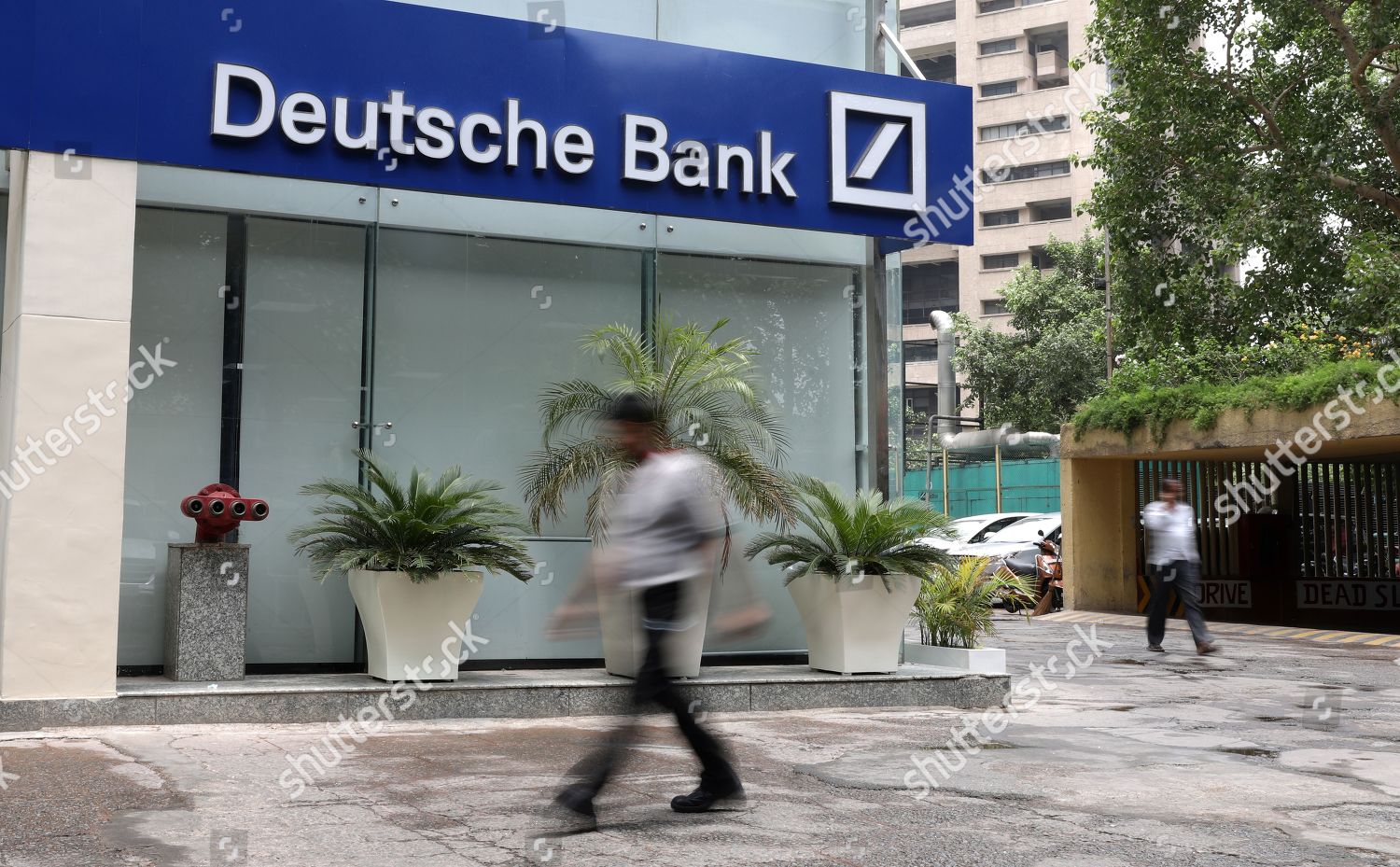 General View Signage Deutsche Bank New Delhi Editorial Stock Photo