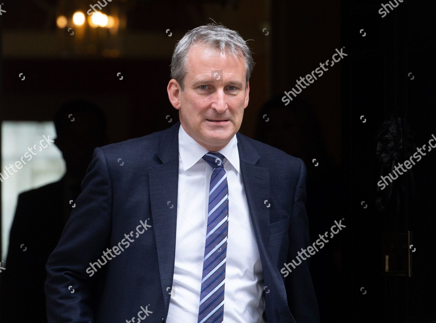 Damian Hinds Secretary State Education Leaves Editorial Stock Photo ...