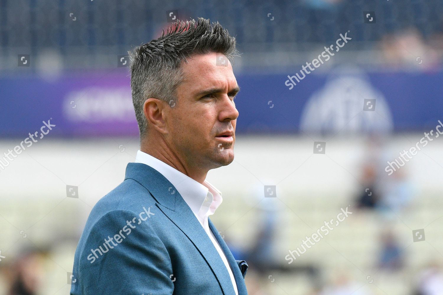 Kevin Pietersen Ahead Icc Cricket World Cup Editorial Stock Photo