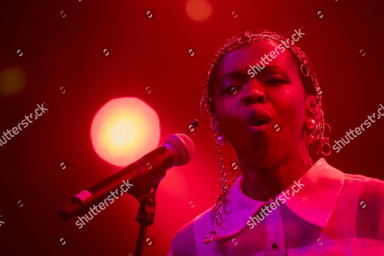 Lauryn Hill Performs On Stage Auditorium Editorial Stock Photo - Stock ...