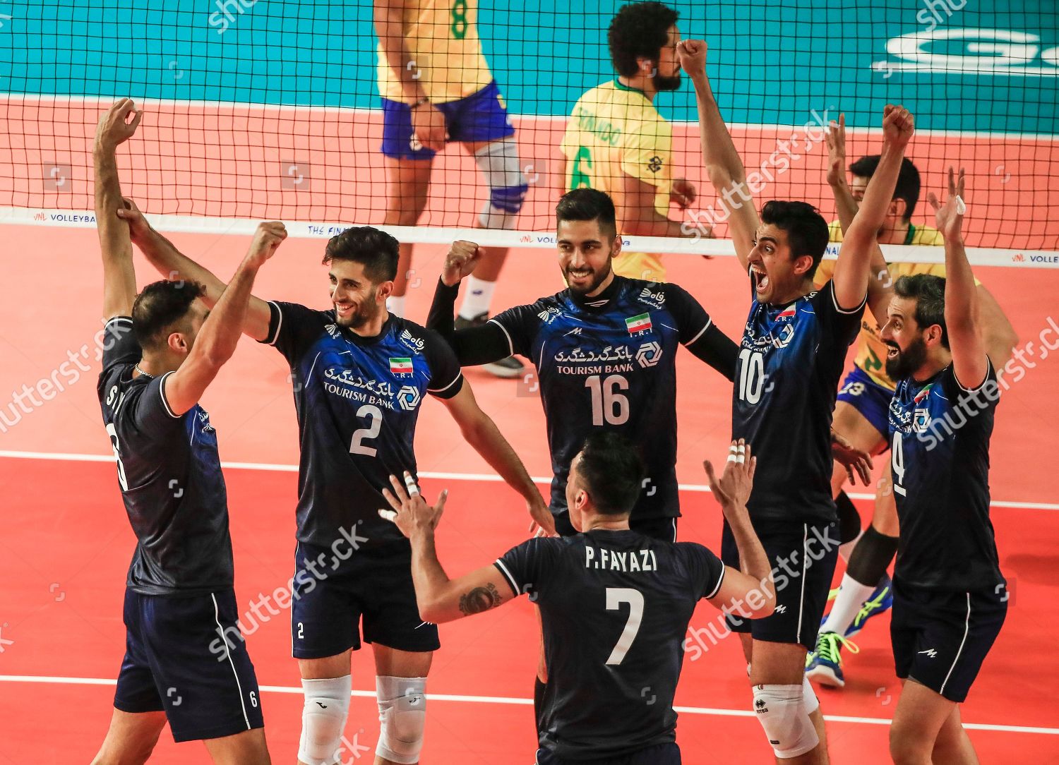 Iranian Team Celebrates After Scoring Point During Editorial Stock Photo Stock Image Shutterstock