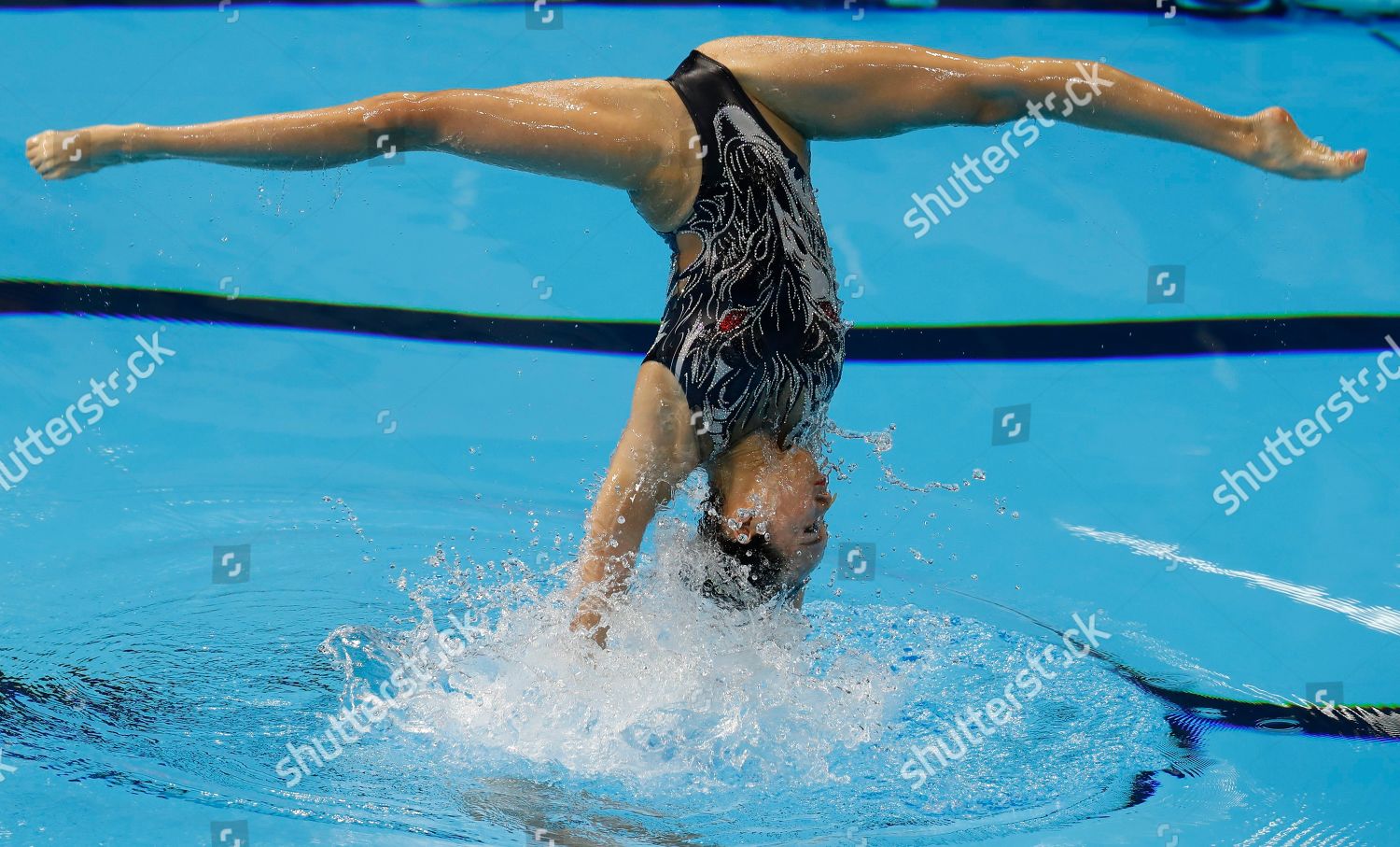 Shi Haoyu Zhang Yayi China Perform Editorial Stock Photo Stock Image