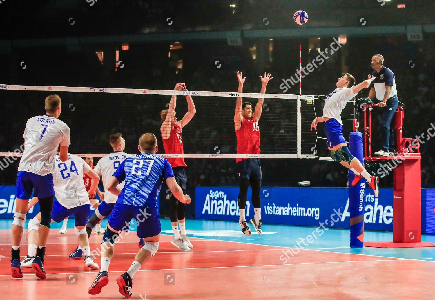 Russias Egor Kliuka R Action Against Editorial Stock Photo - Stock ...