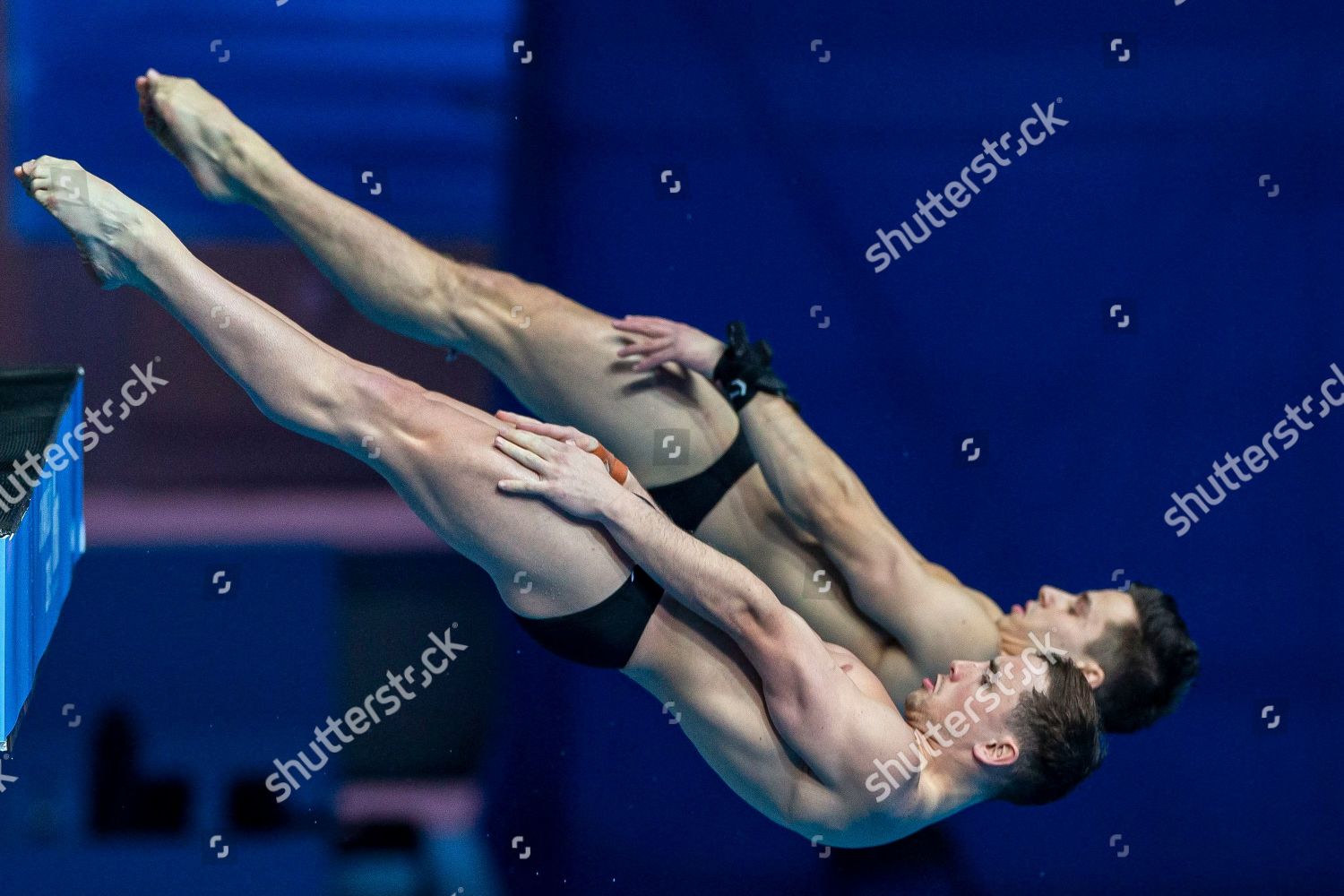 Domonic Bedggood Declan Stacey Australia Compete Editorial Stock Photo