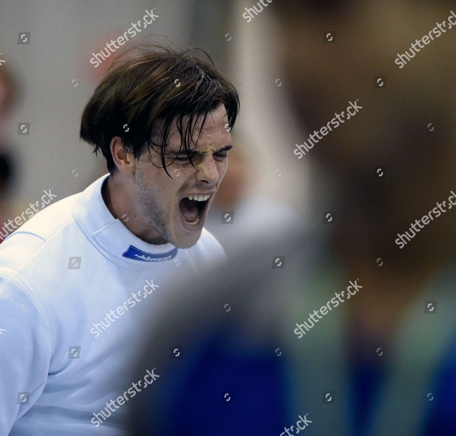 Michele Niggeler Switzerland Reacts During Mens Editorial Stock Photo