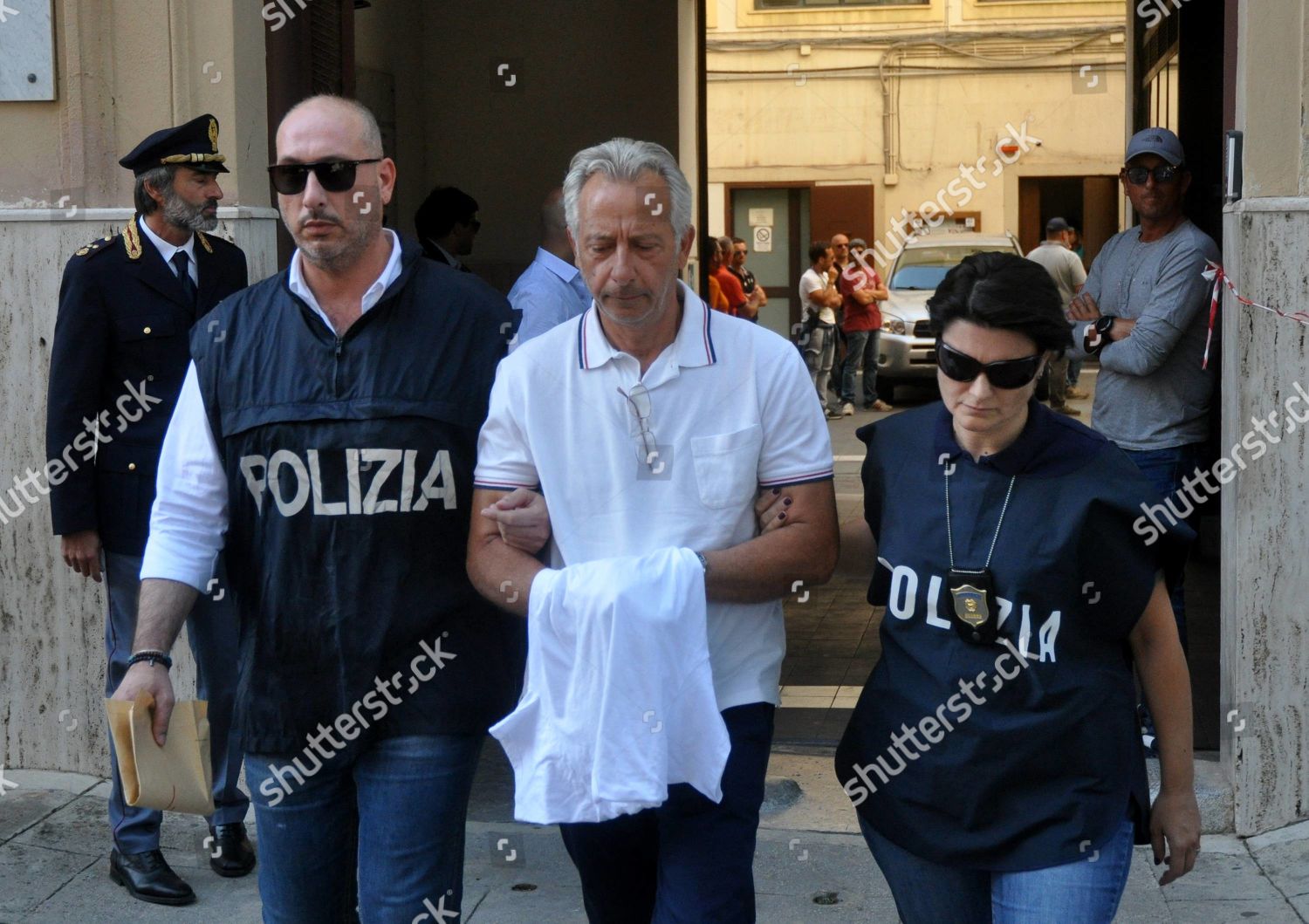 Francesco Inzerillo Arrested During Antimafia Operation Editorial Stock ...