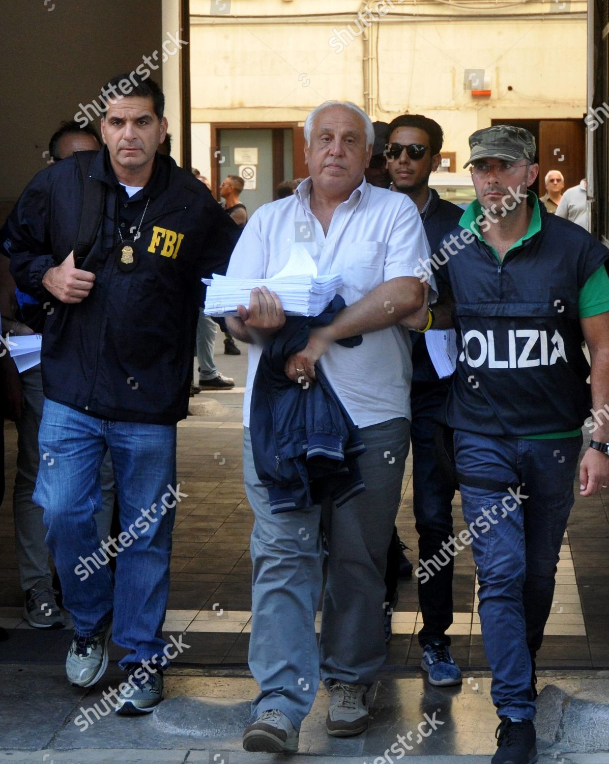Tommaso Inzerillo Arrested During Antimafia Operation Editorial Stock ...
