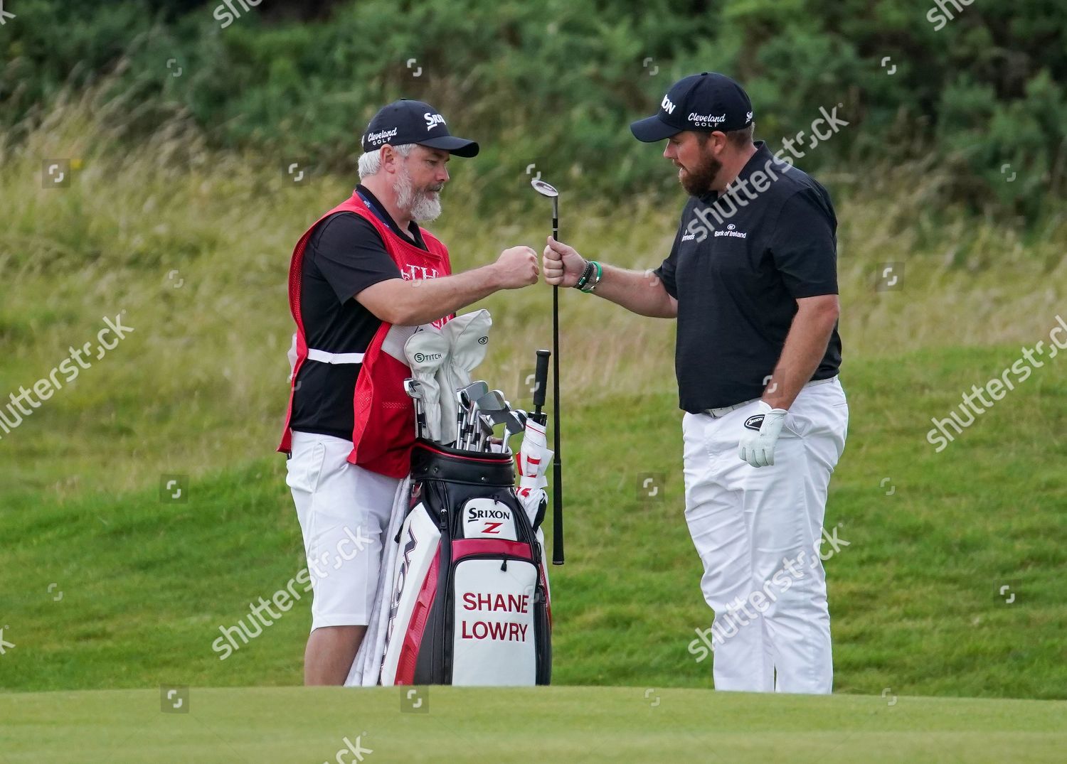 Shane Lowry Bumps Knuckles His Caddie After Editorial Stock Photo Stock Image Shutterstock