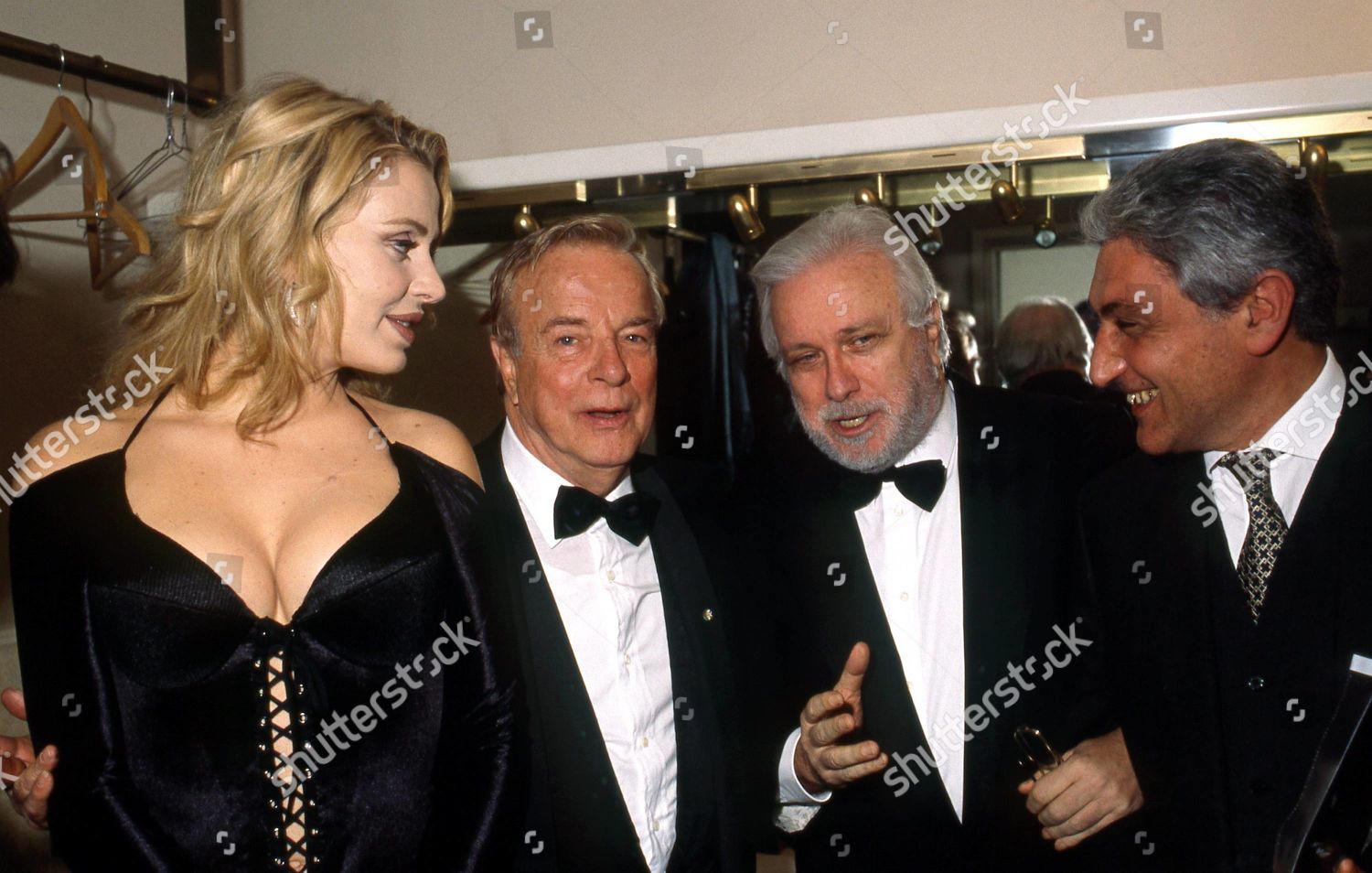 Valeria Marini Franco Zeffirelli Luciano De Editorial Stock Photo ...