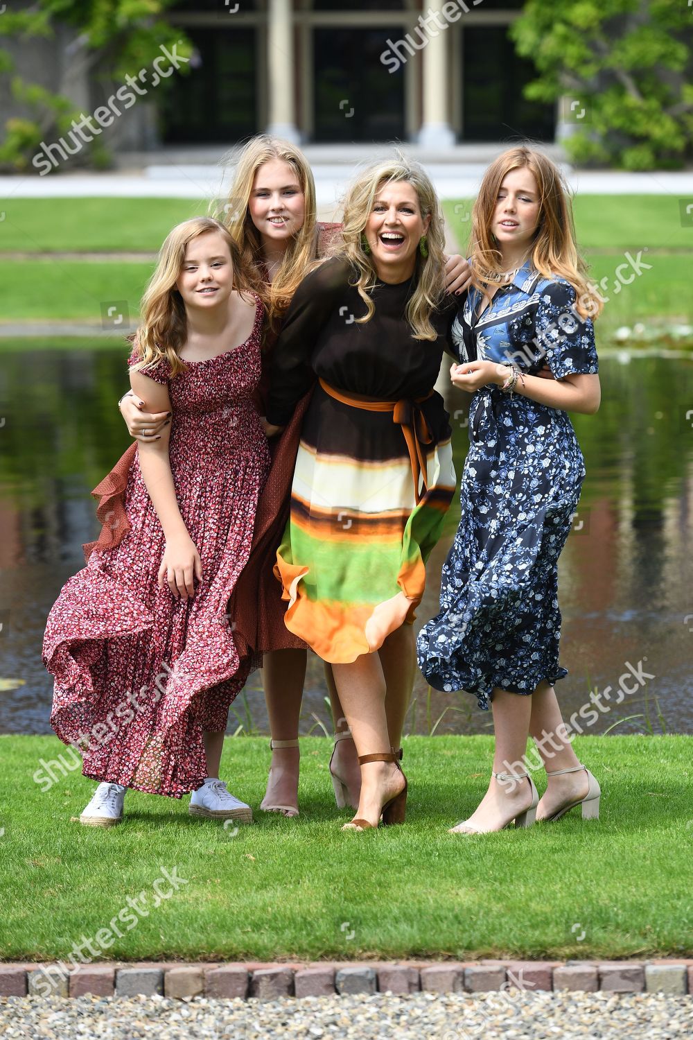 Queen Maxima Children Princess Amalia Princess Editorial Stock Photo ...