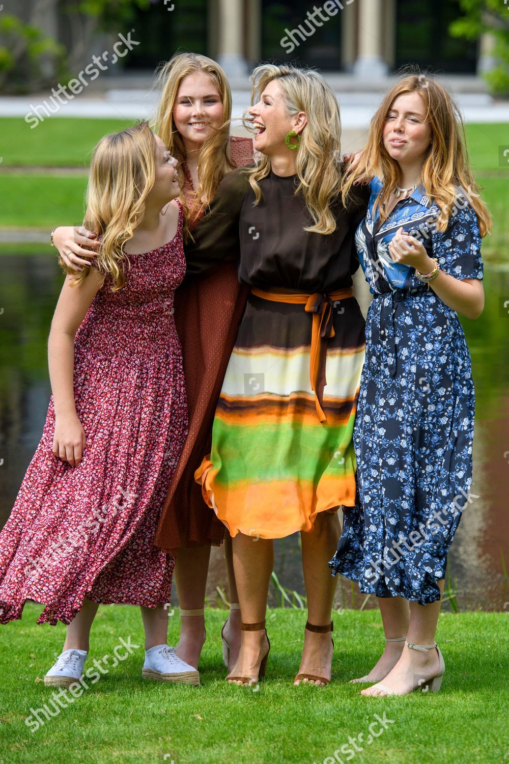 Queen Maxima Children Princess Amalia Princess Editorial Stock Photo ...