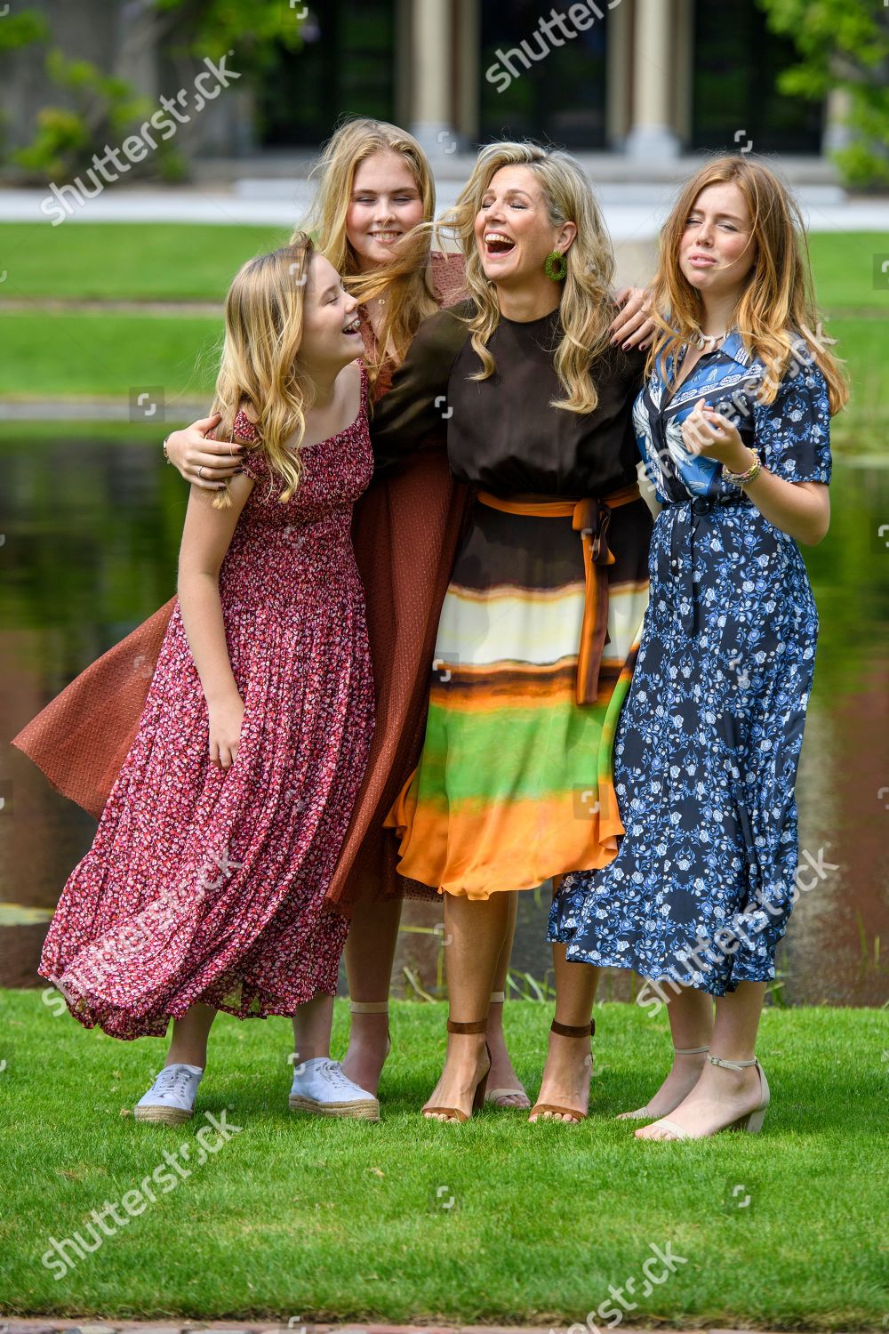 Queen Maxima Children Princess Amalia Princess Editorial Stock Photo ...