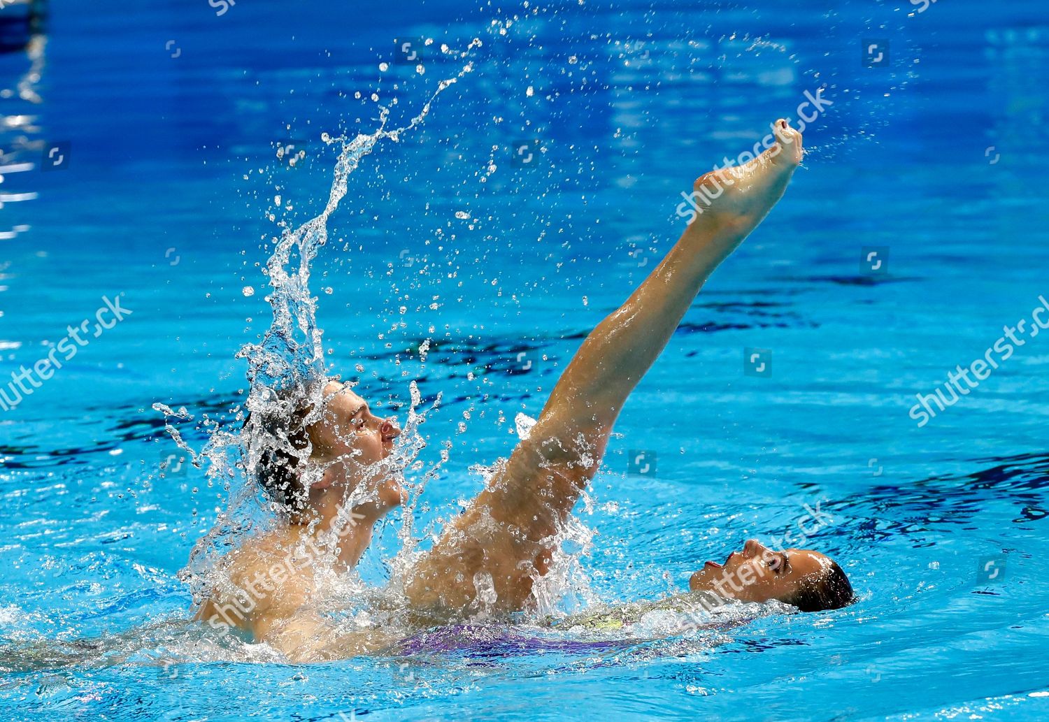 Mayya Gurbanberdieva Aleksandr Maltsev Russia Perform Editorial Stock