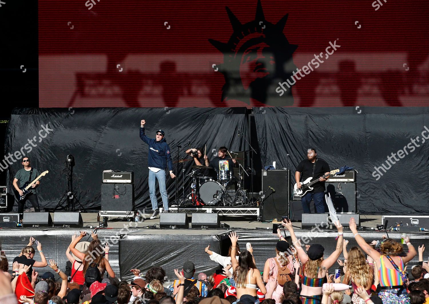 Australian Punk Rock Band Newcastle Trophy Editorial Stock Photo