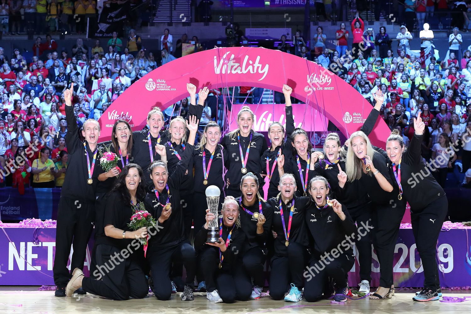 new-zealand-netball-team-poses-netball-editorial-stock-photo-stock