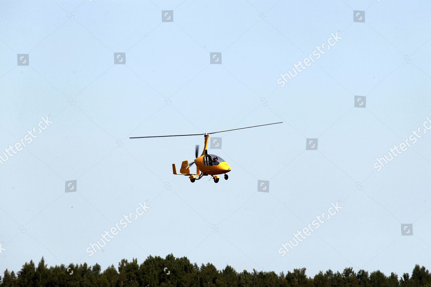 Gyrocopter Performs During Wings Over Baltics Editorial Stock Photo