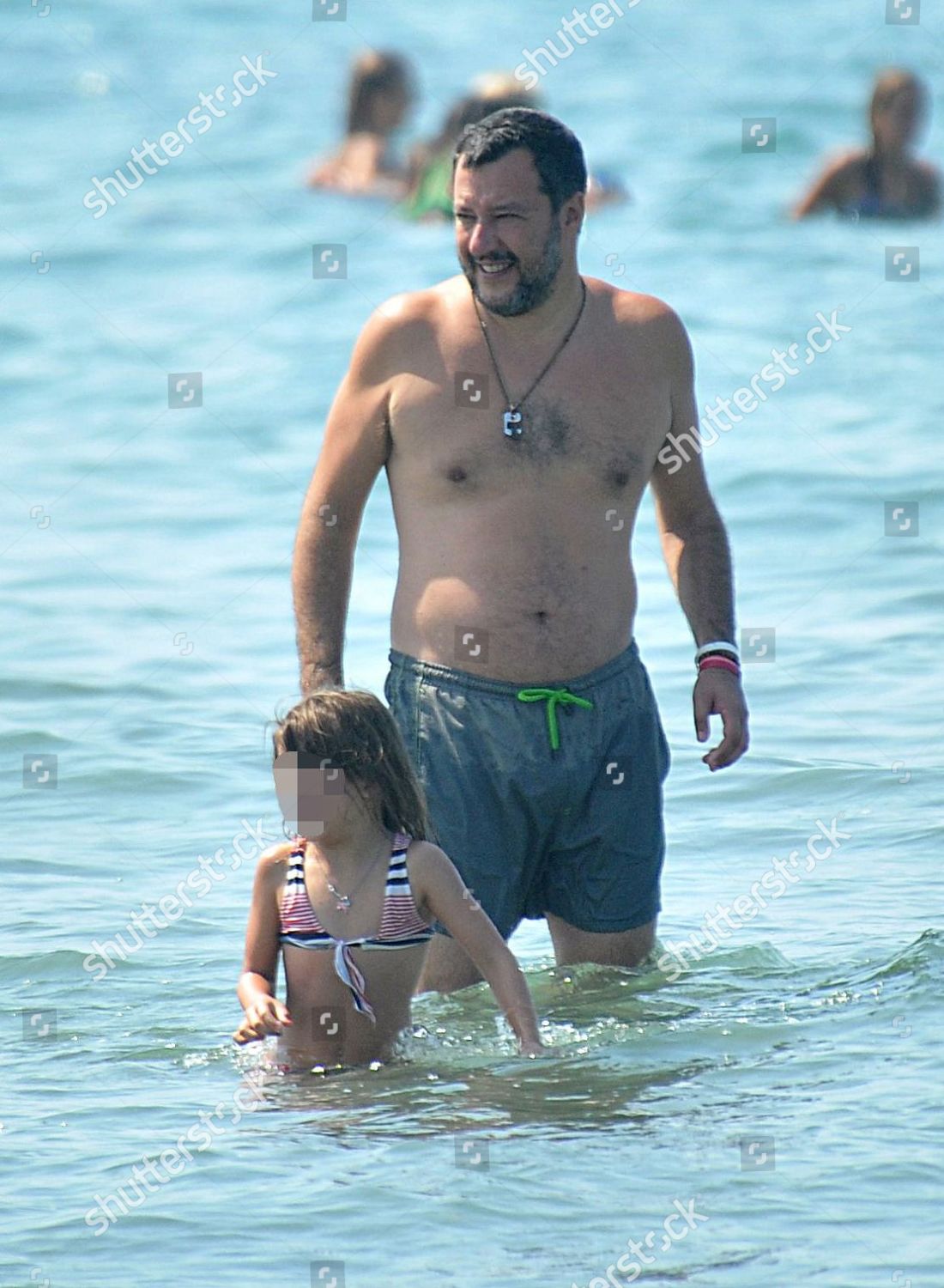 Matteo Salvini On Beach Editorial Stock Photo Stock Image Shutterstock