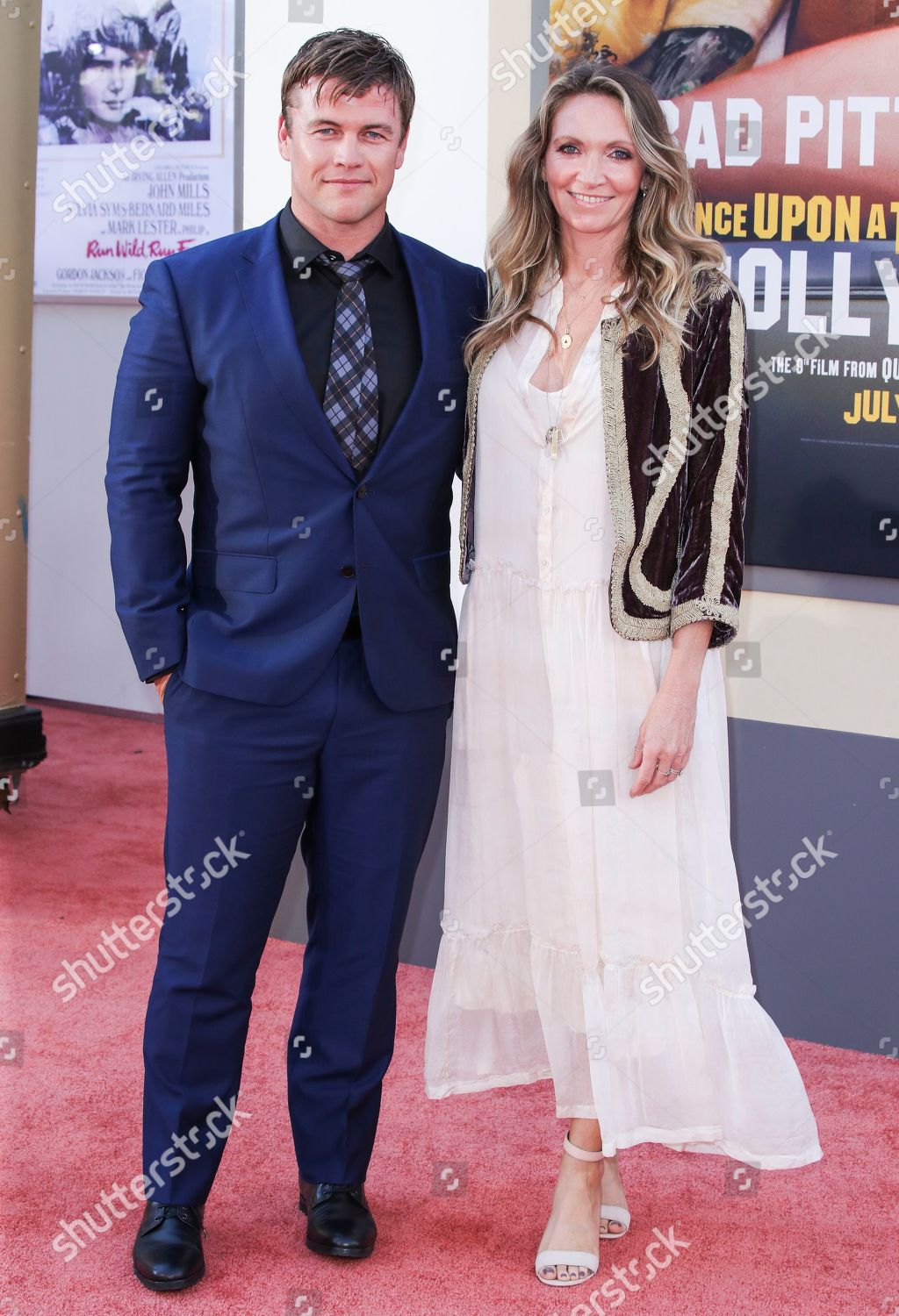 Luke Hemsworth Samantha Hemsworth Editorial Stock Photo - Stock Image