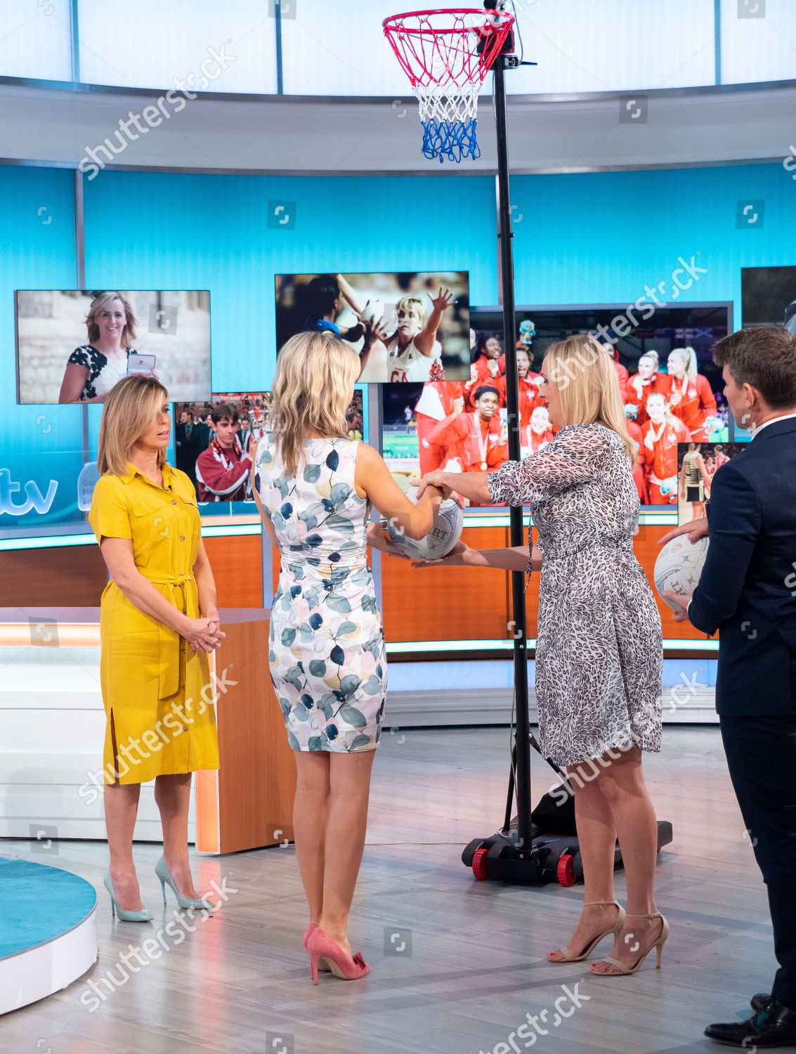 Kate Garraway Charlotte Hawkins Tracey Neville Editorial Stock Photo Stock Image Shutterstock