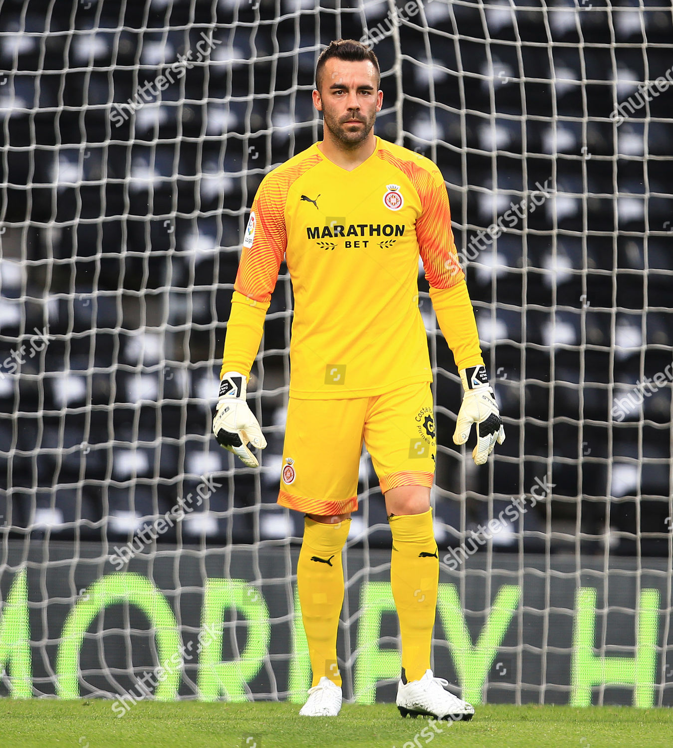Girona Goalkeeper Juan Carlos Editorial Stock Photo Stock Image