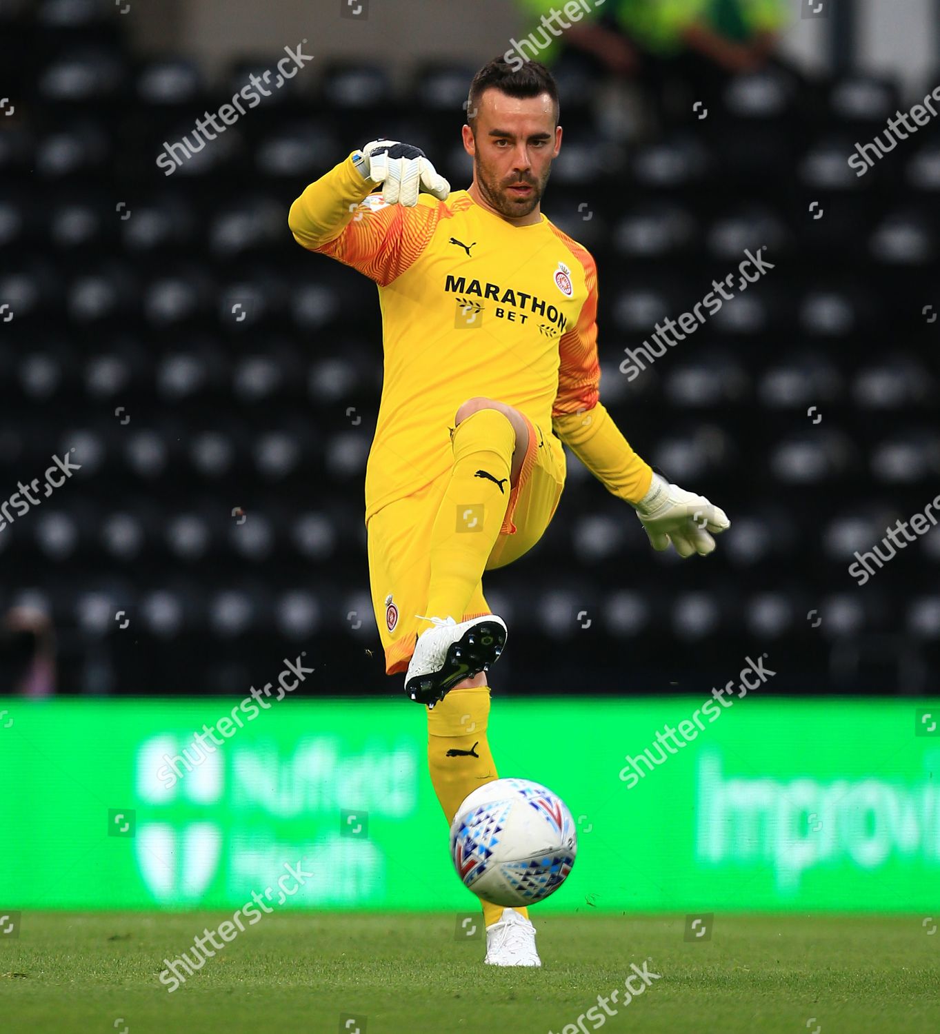 Girona Goalkeeper Juan Carlos Editorial Stock Photo Stock Image