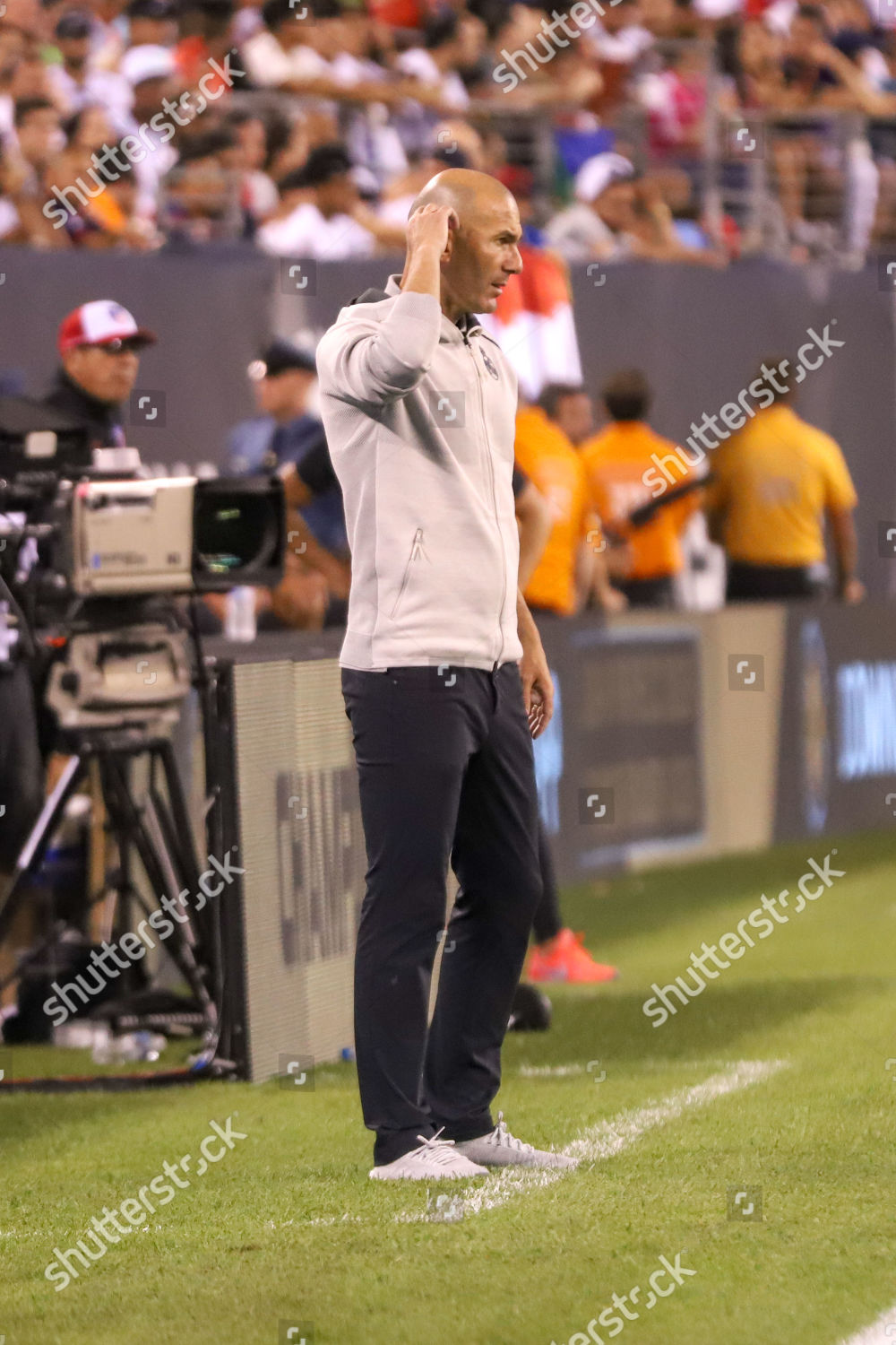 Real Madrid Coach Zinedine Zidane Editorial Stock Photo - Stock Image ...