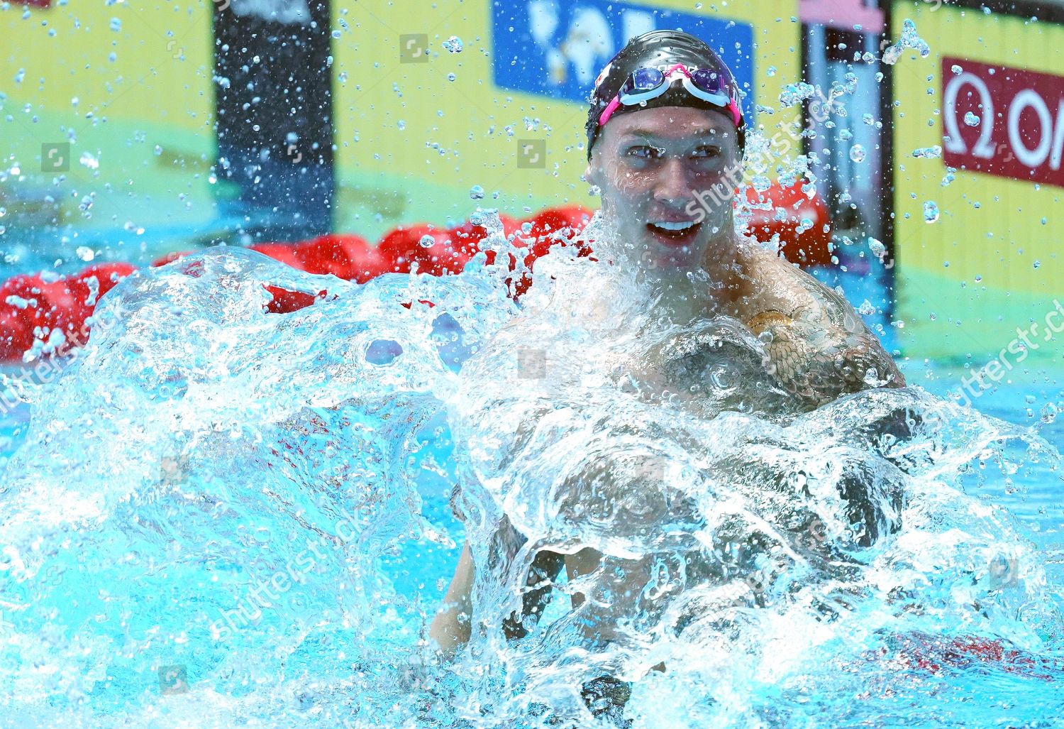 Caeleb Dressel Usa During Mens 100m Editorial Stock Photo - Stock Image ...