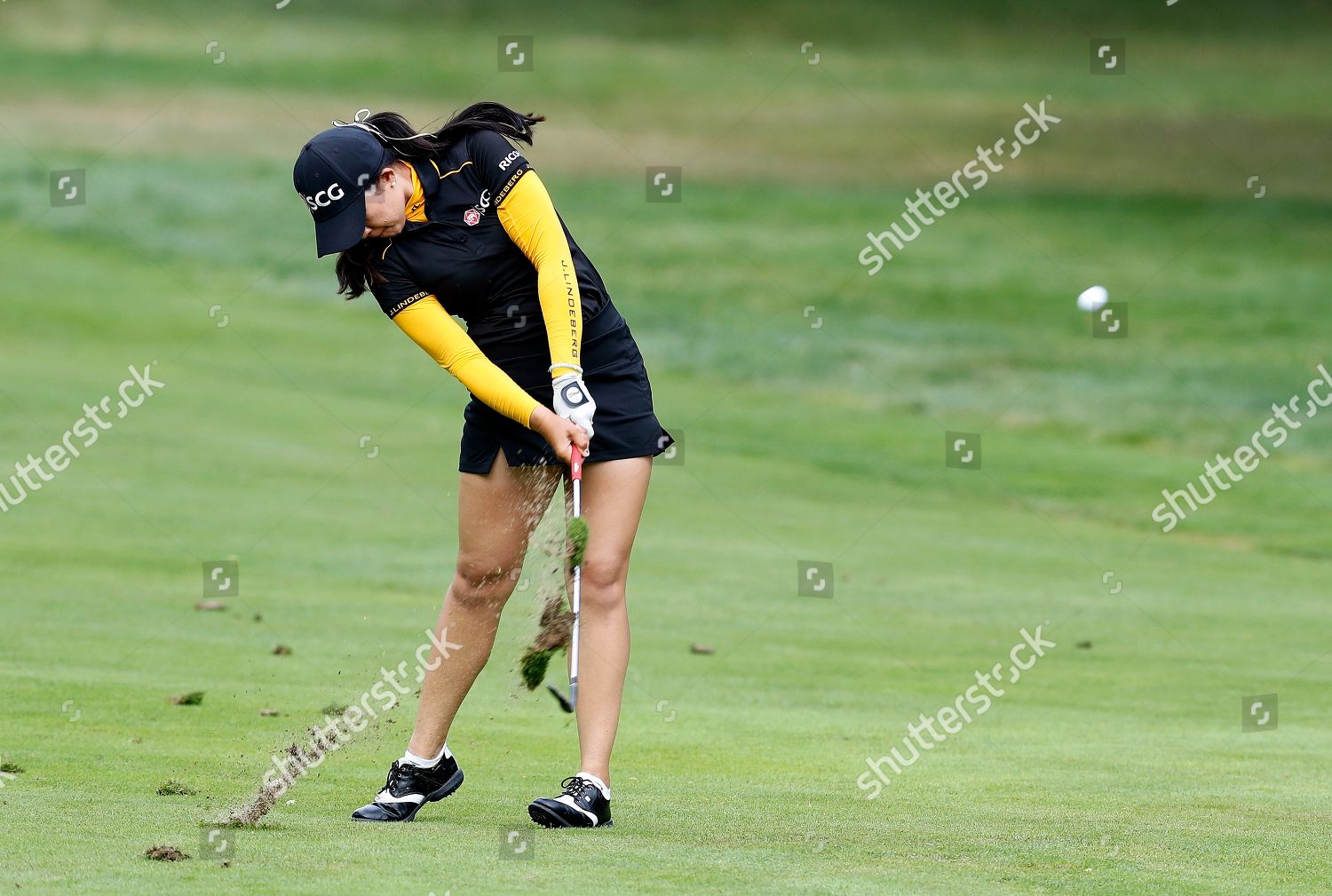 Pajaree Anannarukarn Thailand Plays Shot During Editorial Stock Photo ...