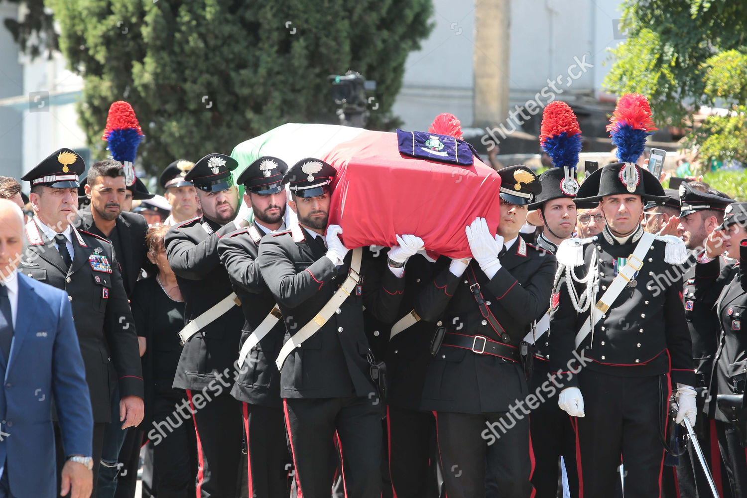 Funeral Deputy Brigadier Mario Cerciello Rega Editorial Stock Photo ...