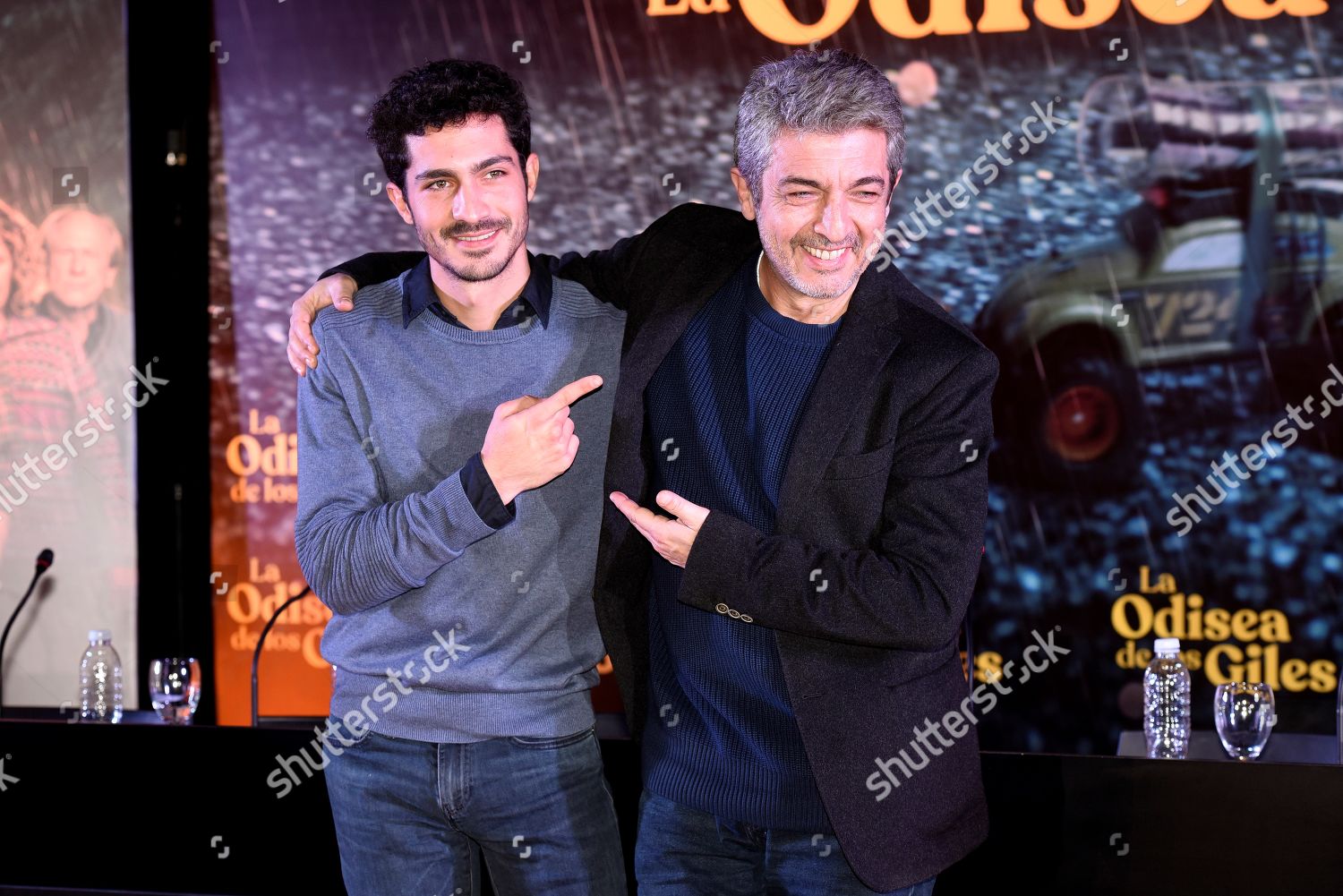 Argentinian Actors Ricardo Darin R His Son Editorial Stock Photo Stock Image Shutterstock